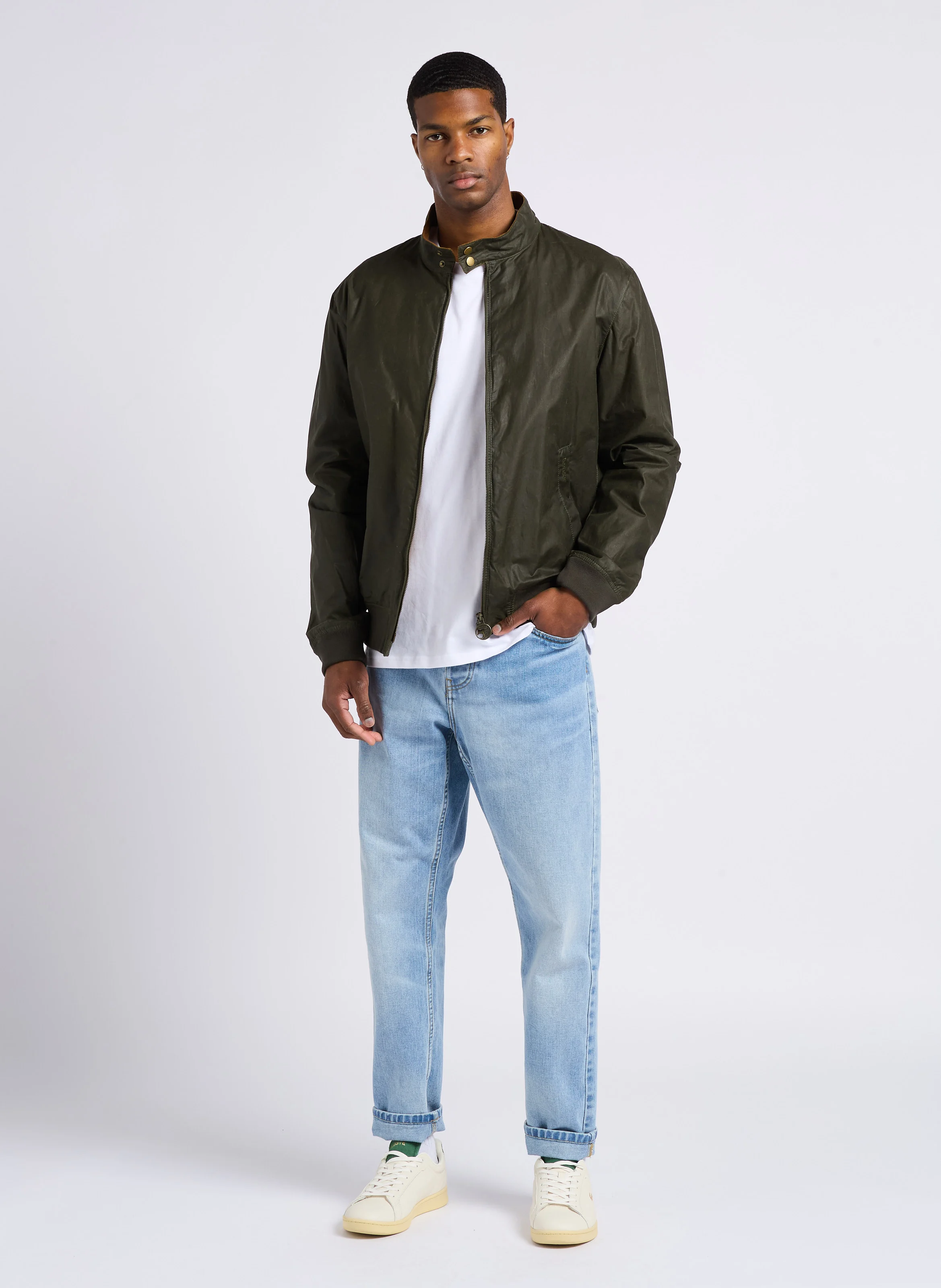 NEW T-TOG'S - Tee-shirt droit col rond brodé en coton | Blanc