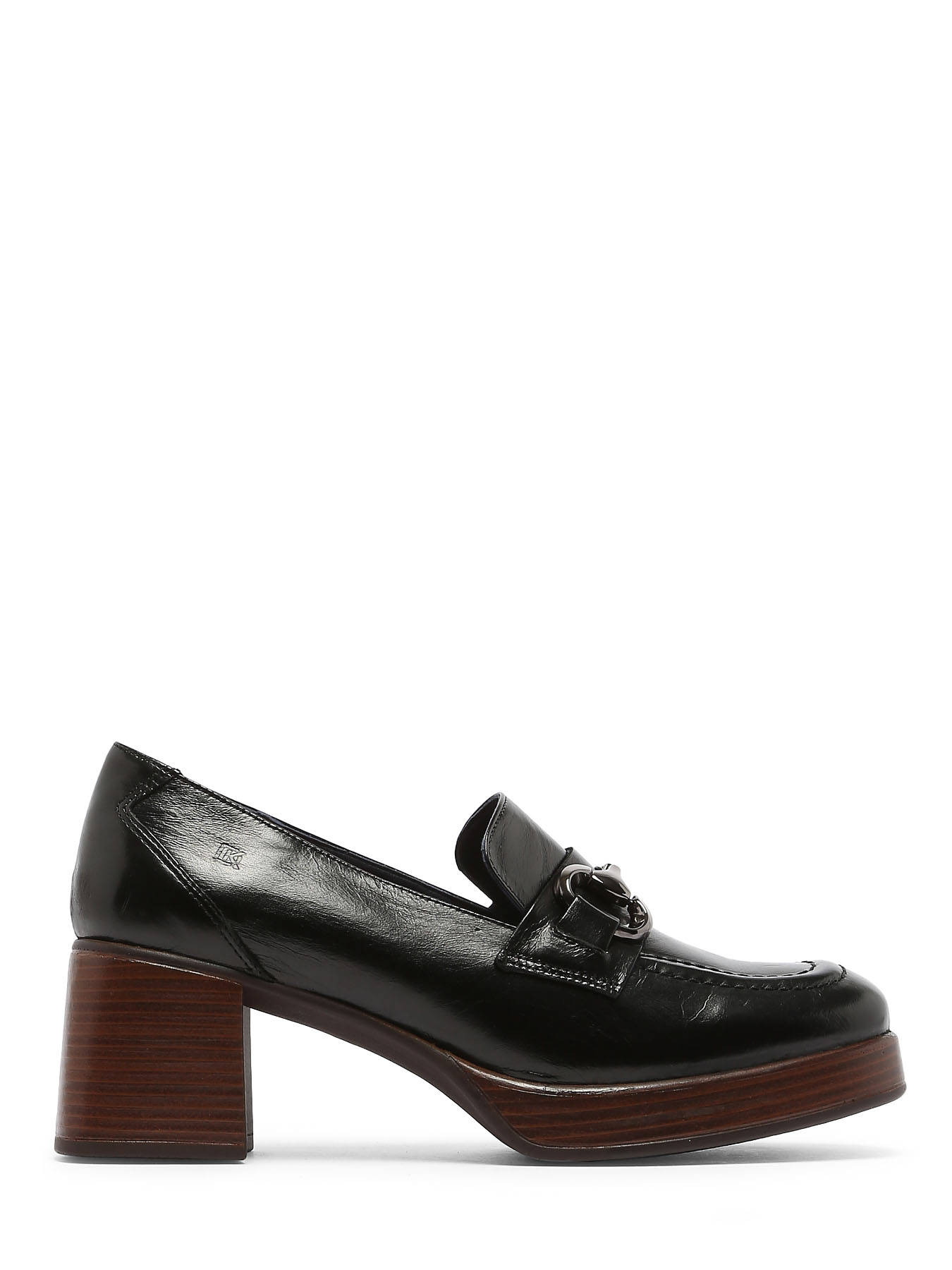Mocassins  talon Cristel en cuir DORKING