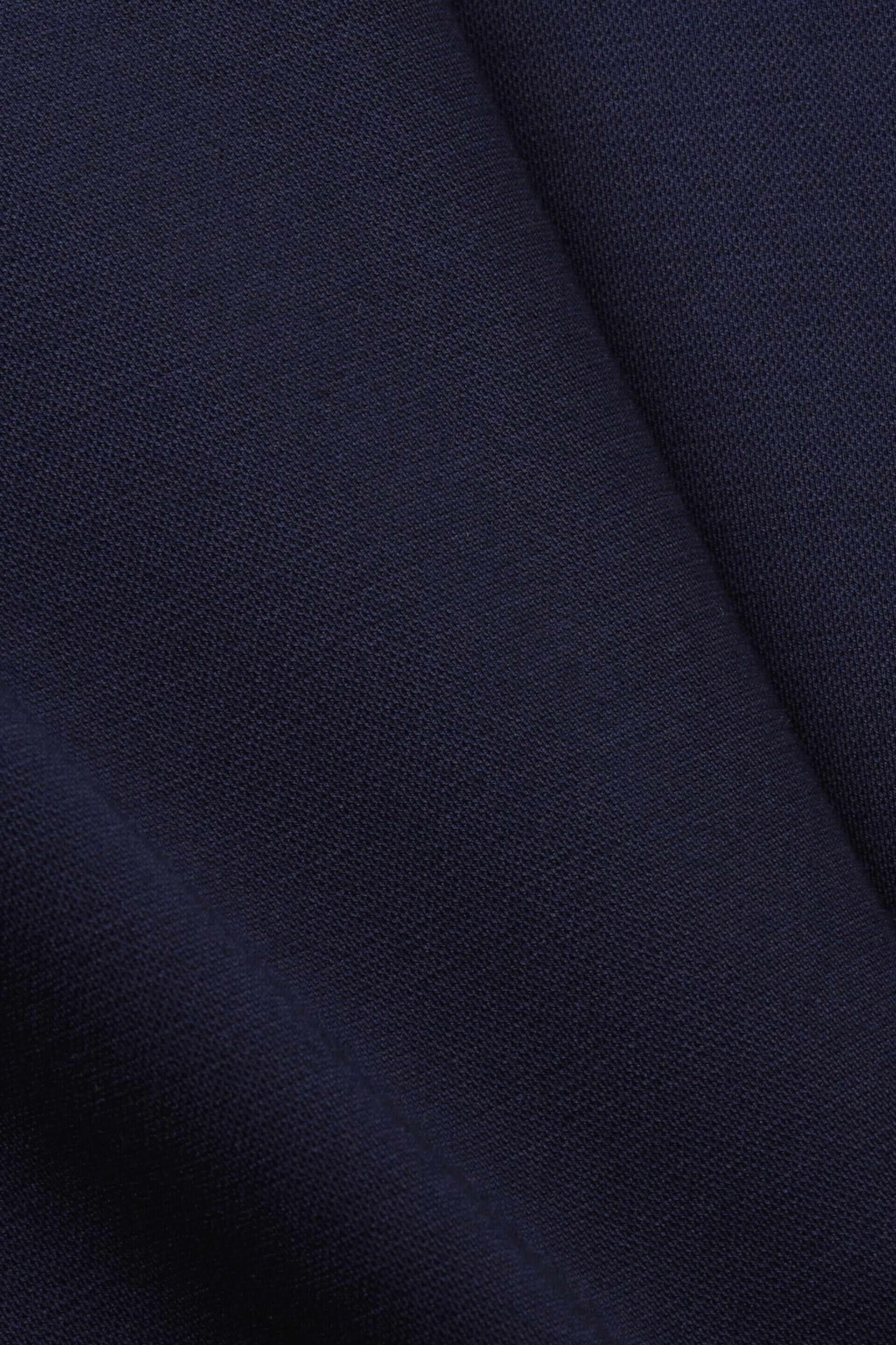Blazer en jersey de maille piquée à boutonnage droit