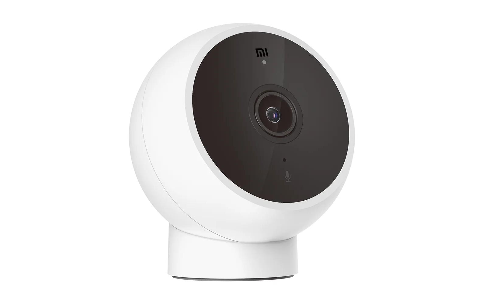 Xiaomi Überwachungskamera »Mi Camera 2K Magnetic Mount« Innenbereich eingebauter Lautsprecher, eingebautes Mikrofon, Alarmfunktion