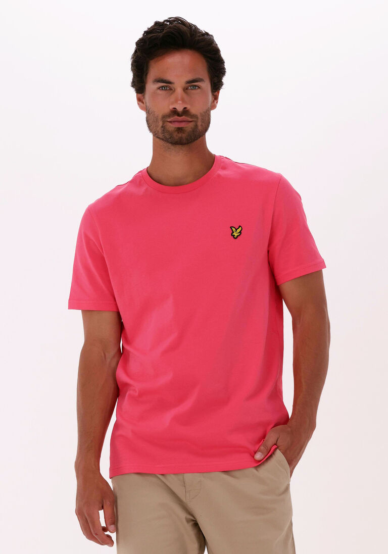 LYLE & SCOTT roze lyle & scott t-shirt plain t-shirt