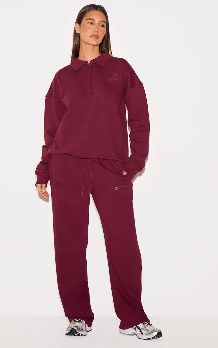 Prettylittlething Joggers À Jambes Droites Premium Studio Archives