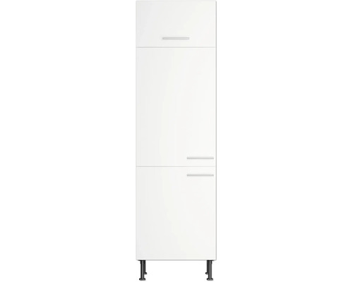Optifit koelkast ombouwkast voor 88cm inbouwkoelkast Bengt932 BxDxH 60x58,4x211,8 cm wit mat gedemonteerd scharnier omkeerbaar (links of rechts te monteren)