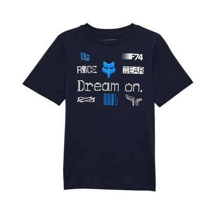 T-Shirt manches courtes Fox RS DREAM ENFANT - Bleu / Rouge