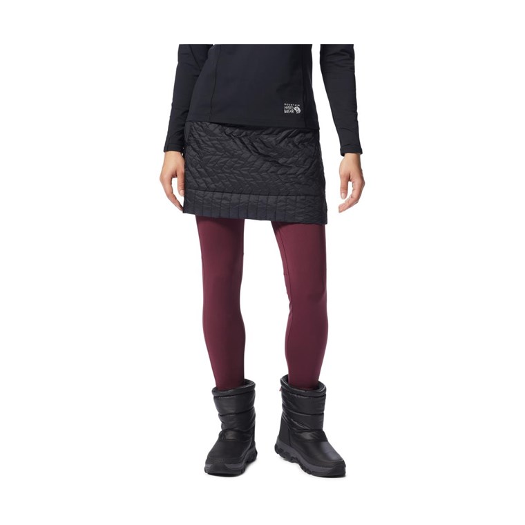 Mountain Hardwear Trekkin Insulated Mini Skirt Women Black