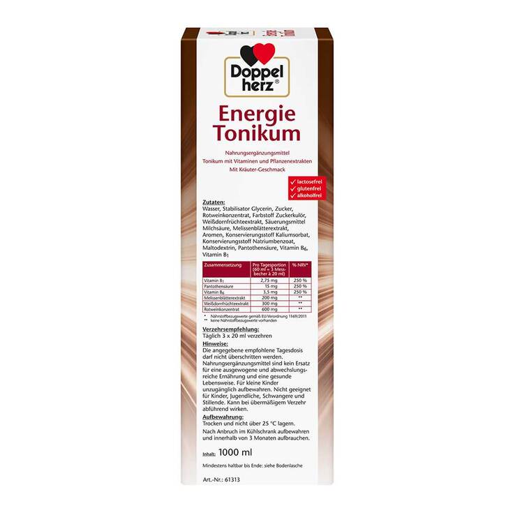Doppelherz Energie Tonikum, 1000 ml