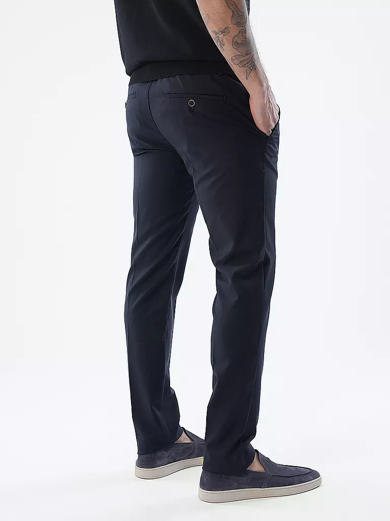 HILTL Wollhose TRENTO dunkelblau