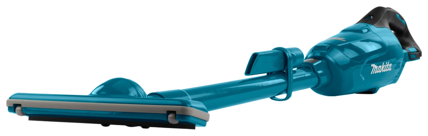 Makita DCL282FRT 18V Li-Ion accu steelstofzuiger blauw set (1x 5,0Ah) - 0,5L - koolborstelloos