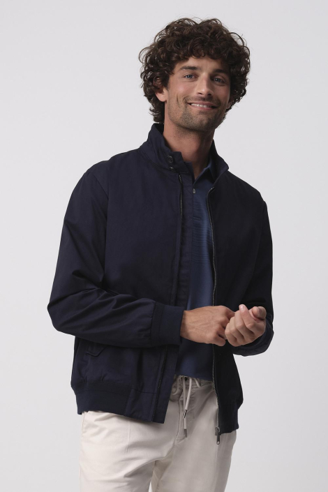 Campbell blauwe heren jas