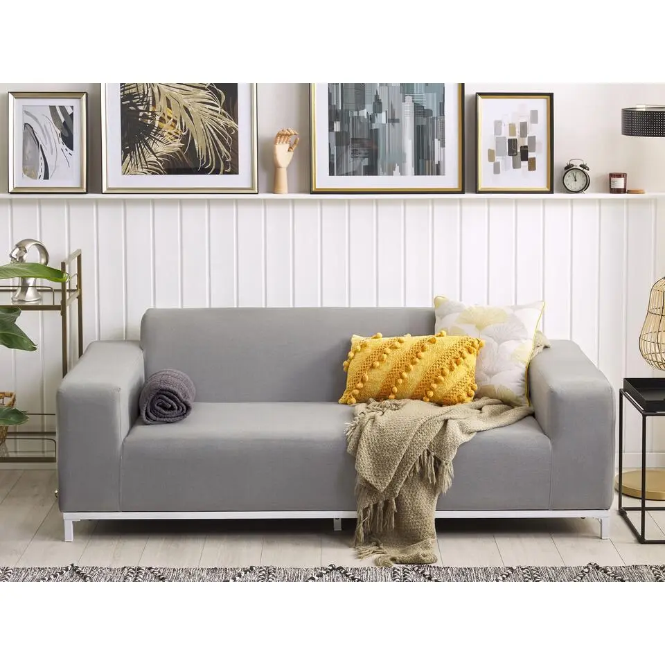 ROVIGO - Loungebank - Lichtgrijs - Polyester