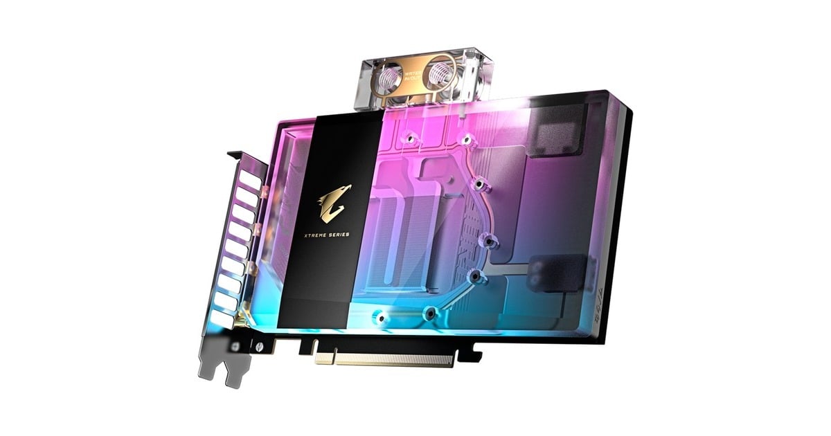 GIGABYTEAORUS GeForce RTX 5080 XTREME WATERFORCE WB 16G grafische kaart  (1x HDMI, 3x DisplayPort)