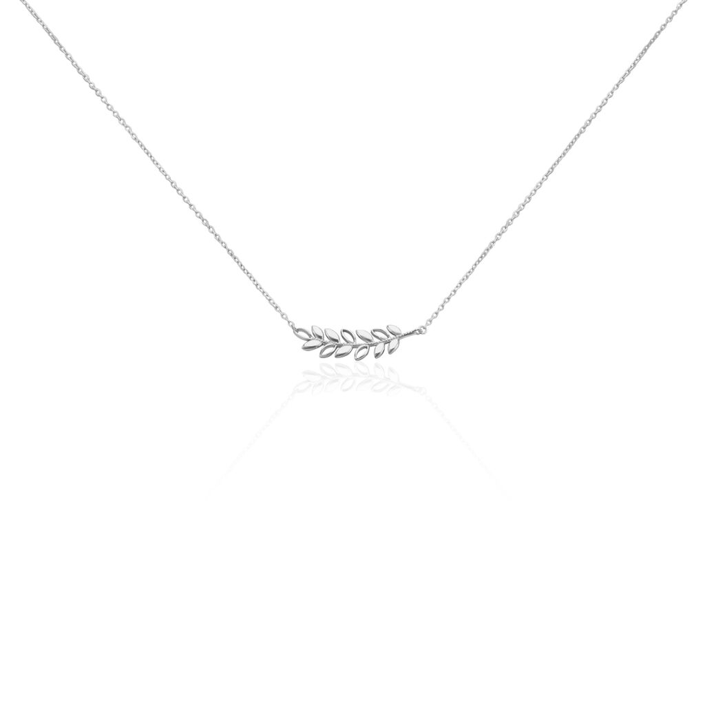 Collier Gaxine Argent Blanc