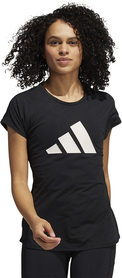 adidas 3-Stripes trænings T-shirt Sort