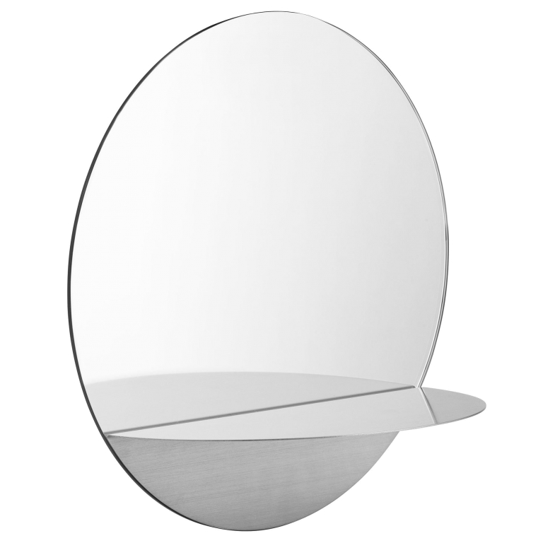 Normann Copenhagen Horizon spiegel met plankje Ø34