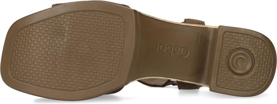 Gabor 721.1.0 Sandalen Dames Bruin