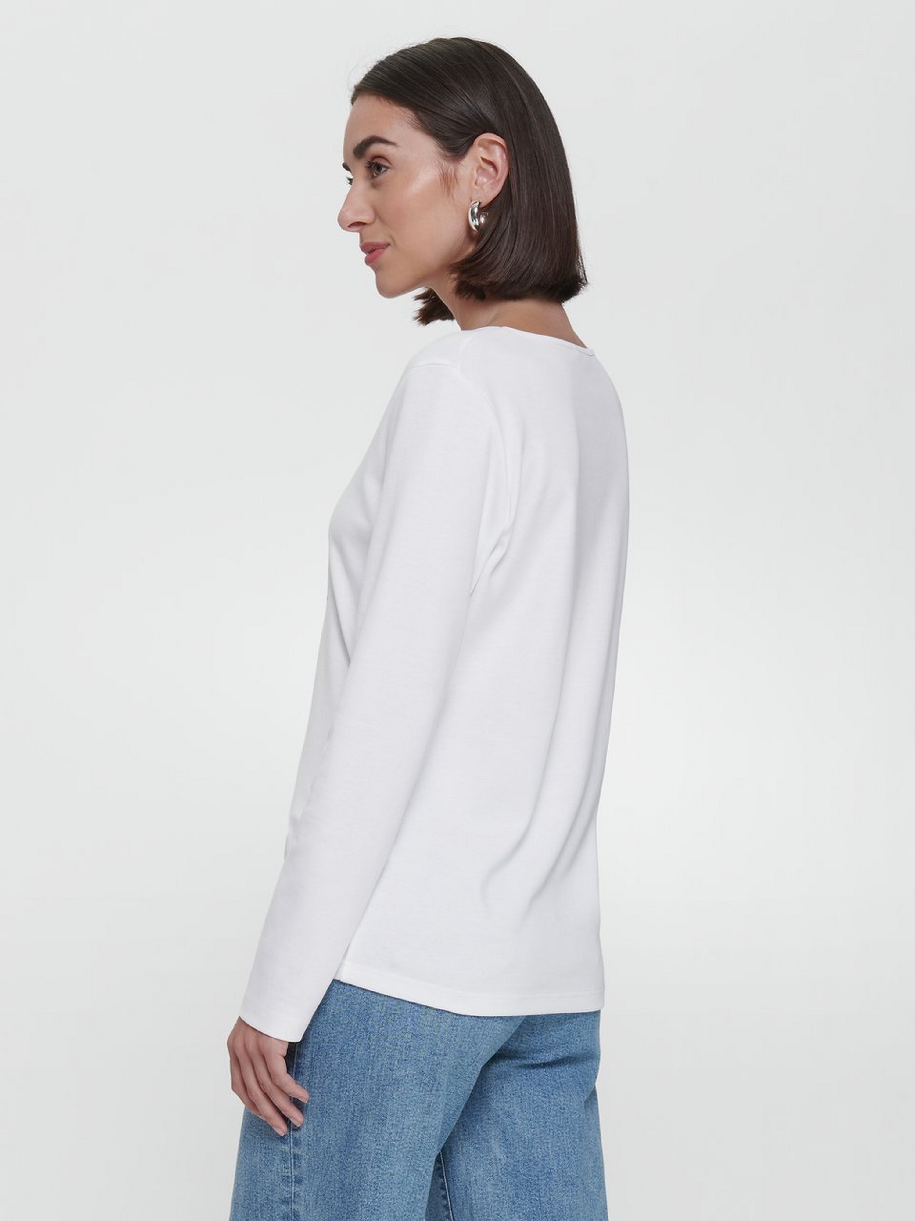 Rundhals-Shirt