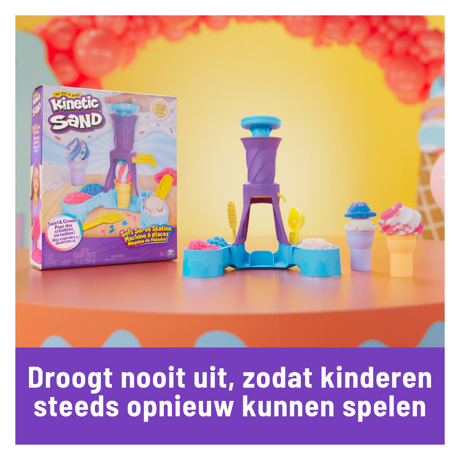 Kinectic Sand Softijsjes Speelset