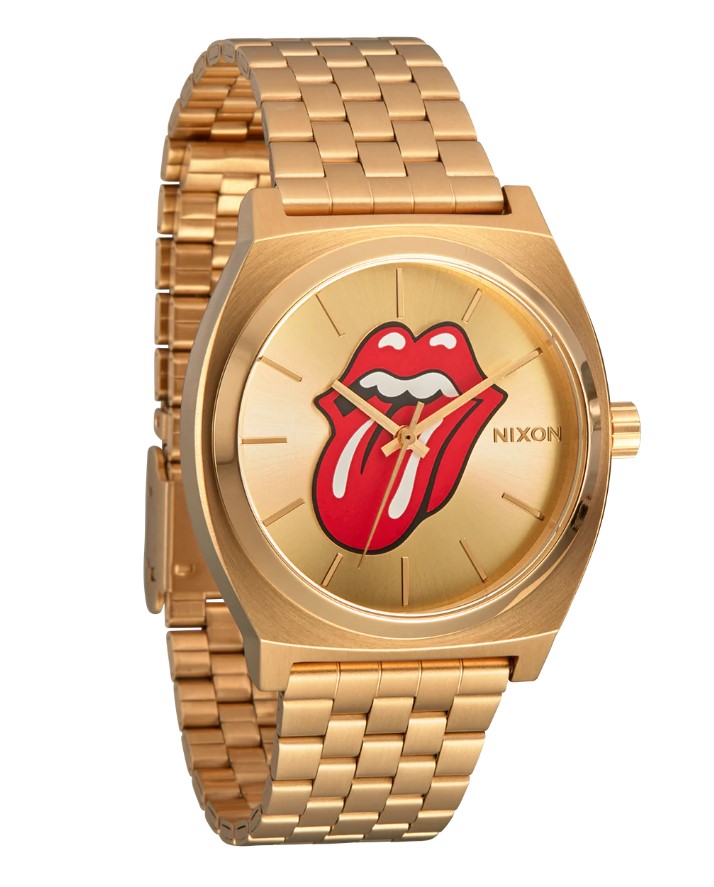 Nixon Rolling Stones Time Teller All Black