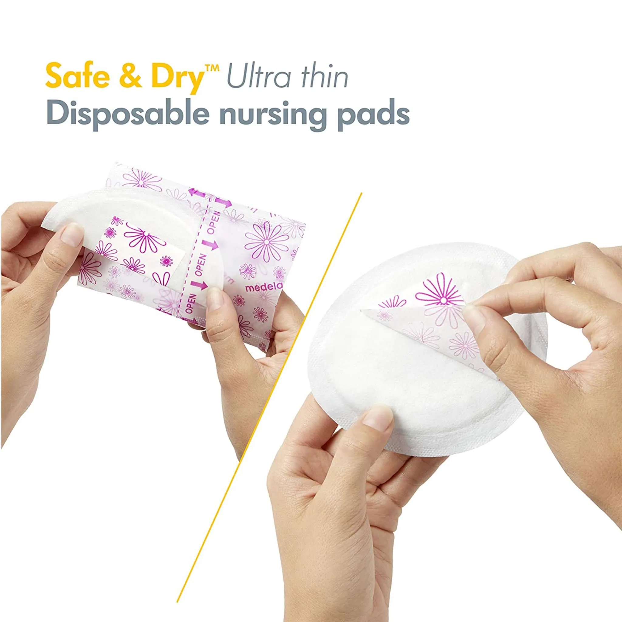 Medela Coussinets d'allaitement jetables Safe & Dry™ Paquet de 30