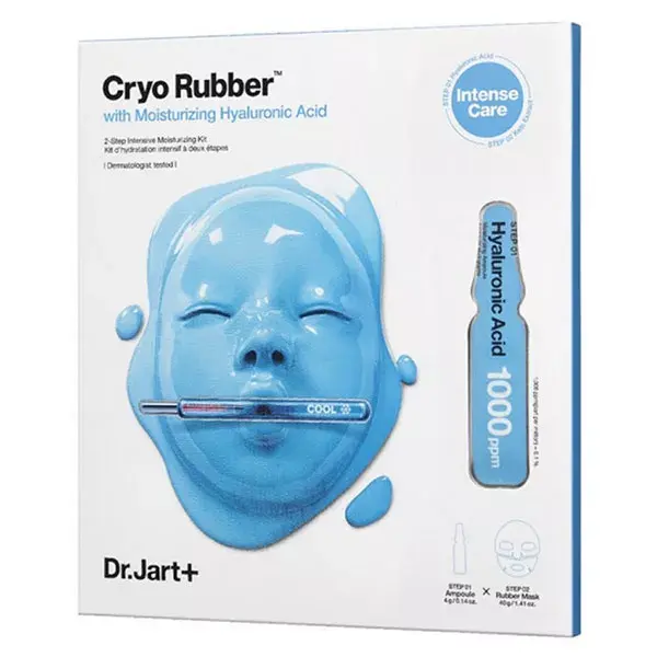 Máscara facial Dr. Jart+ Cryo Rubber™ com ácido hialurônico