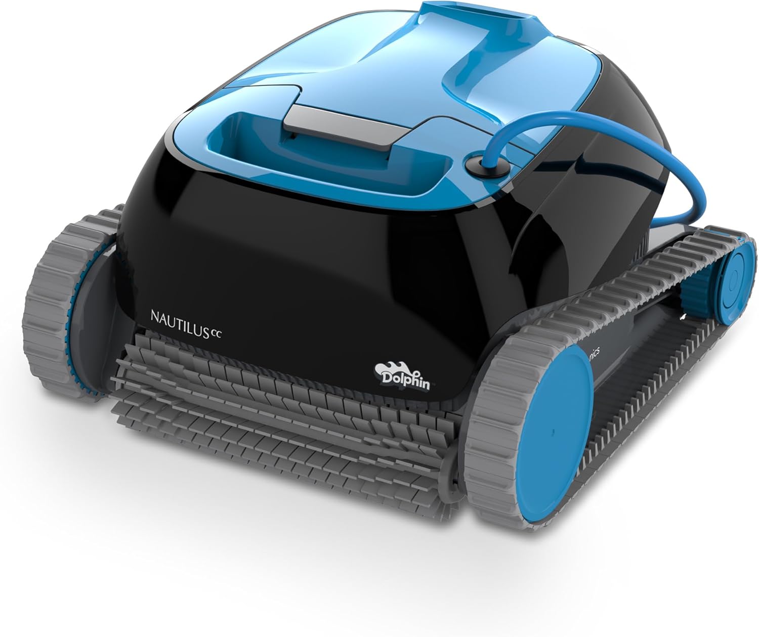 Dolphin Nautilus CC Robot Nettoyeur de Piscine électrique - Nettoyage des parois, Piscine enterrée Jusqu’à 10 m