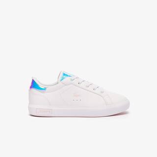 Sneakers Powercourt enfant Sneakers - Blanc - Lacoste - Enfant