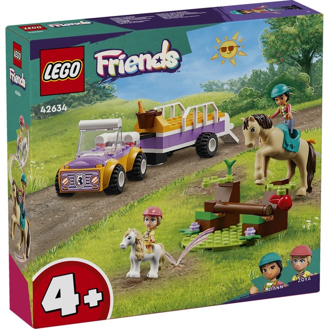 LEGO® Friends 42634 - Pferde- und Pony-Anhänger