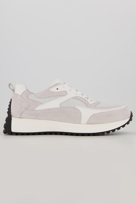 Vitaform Leder-Sneaker, Wechselfußbett, Komfortweite