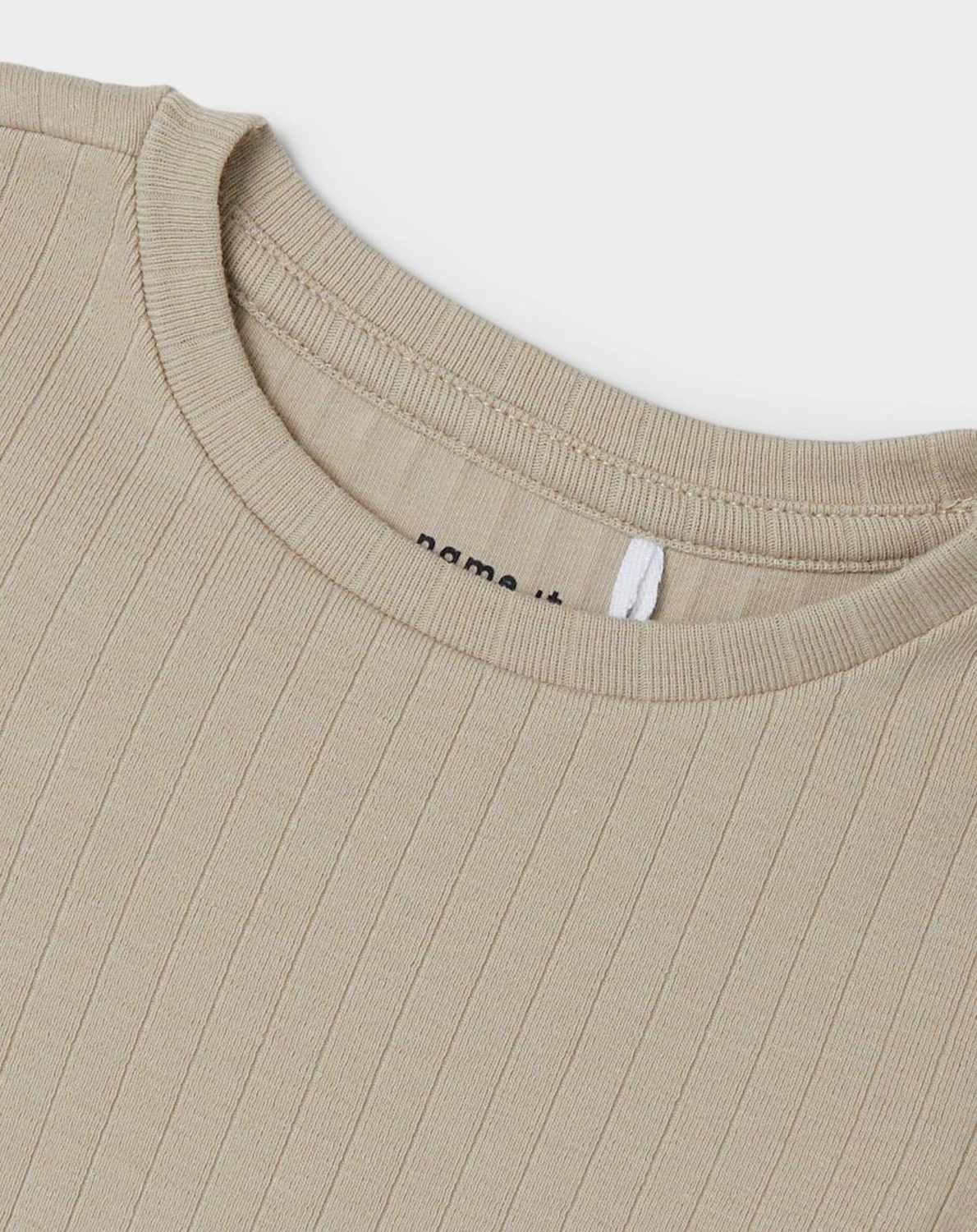 Langarmshirt NKFSURAJA MINI in beige