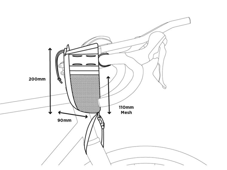 Restrap Race Stem Bag Stuurtas