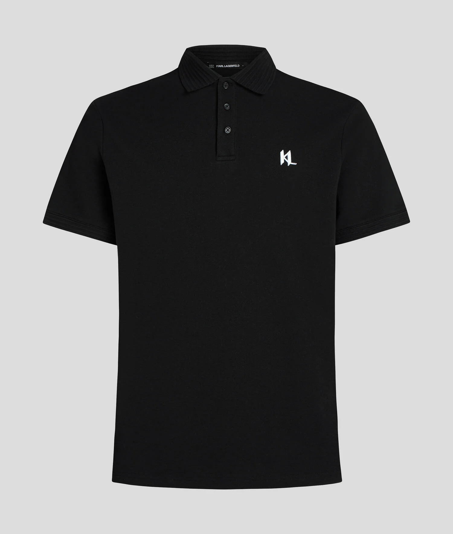 POLO KL MONOGRAM - Noir