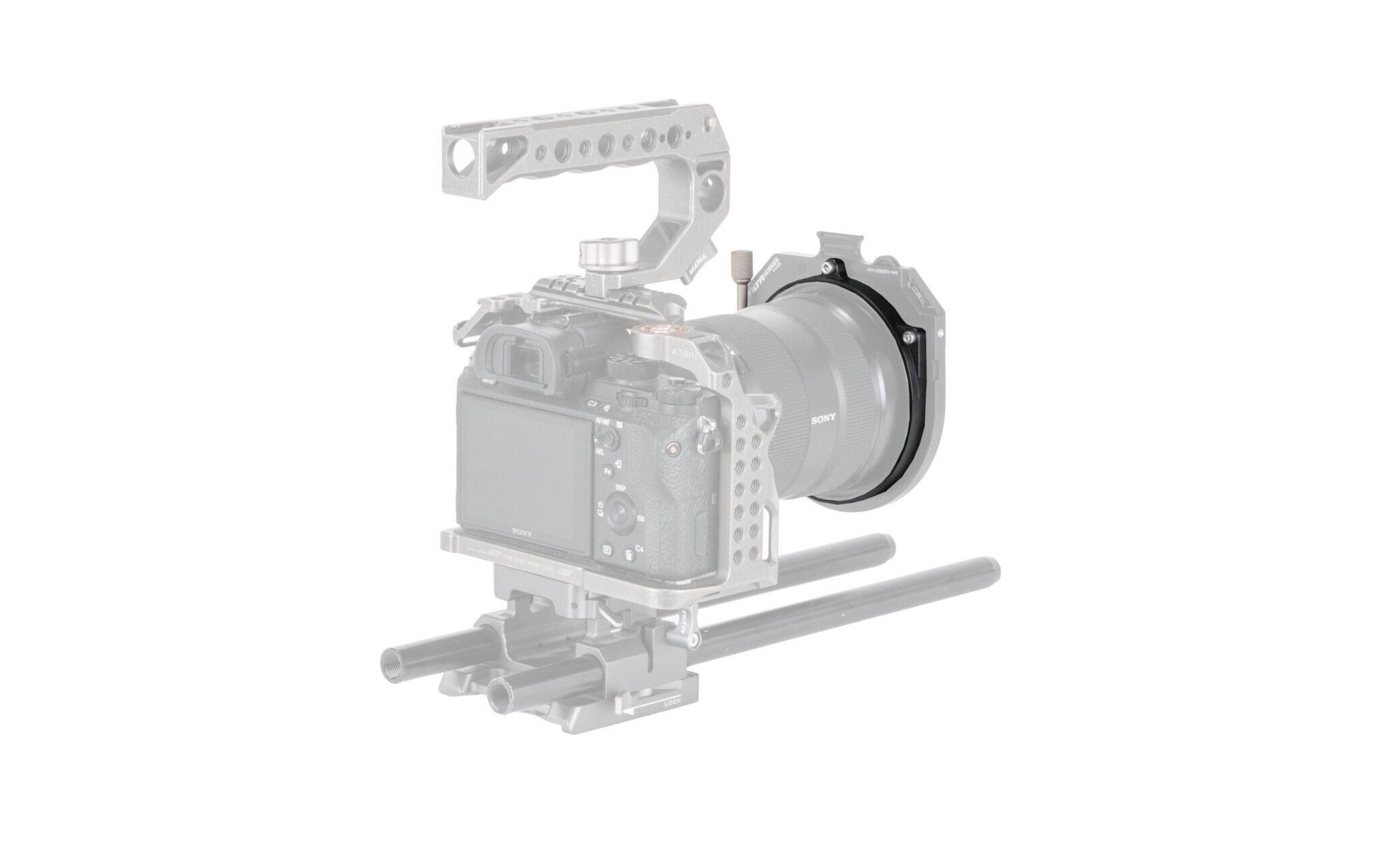 Lightweight Filter Clamp-On AdapterFür direkte Montage des Mirage VND-Modules an ein Objektiv