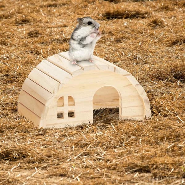 Hamsterhus i tre