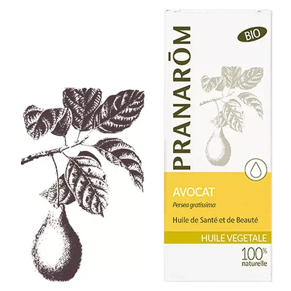 Pranarom Huile Végétale Bio Avocat 50ml