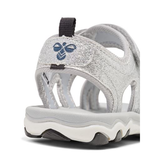 hummel Glitter Sandaler, Silver, 33