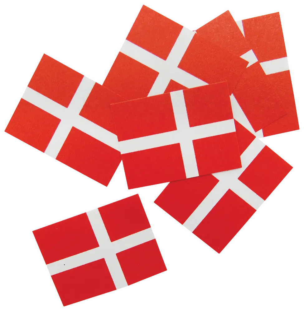 Strøflag papir 150-pak