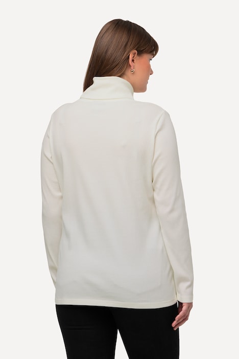 Shirt, Rollkragen, Classic, Langarm
