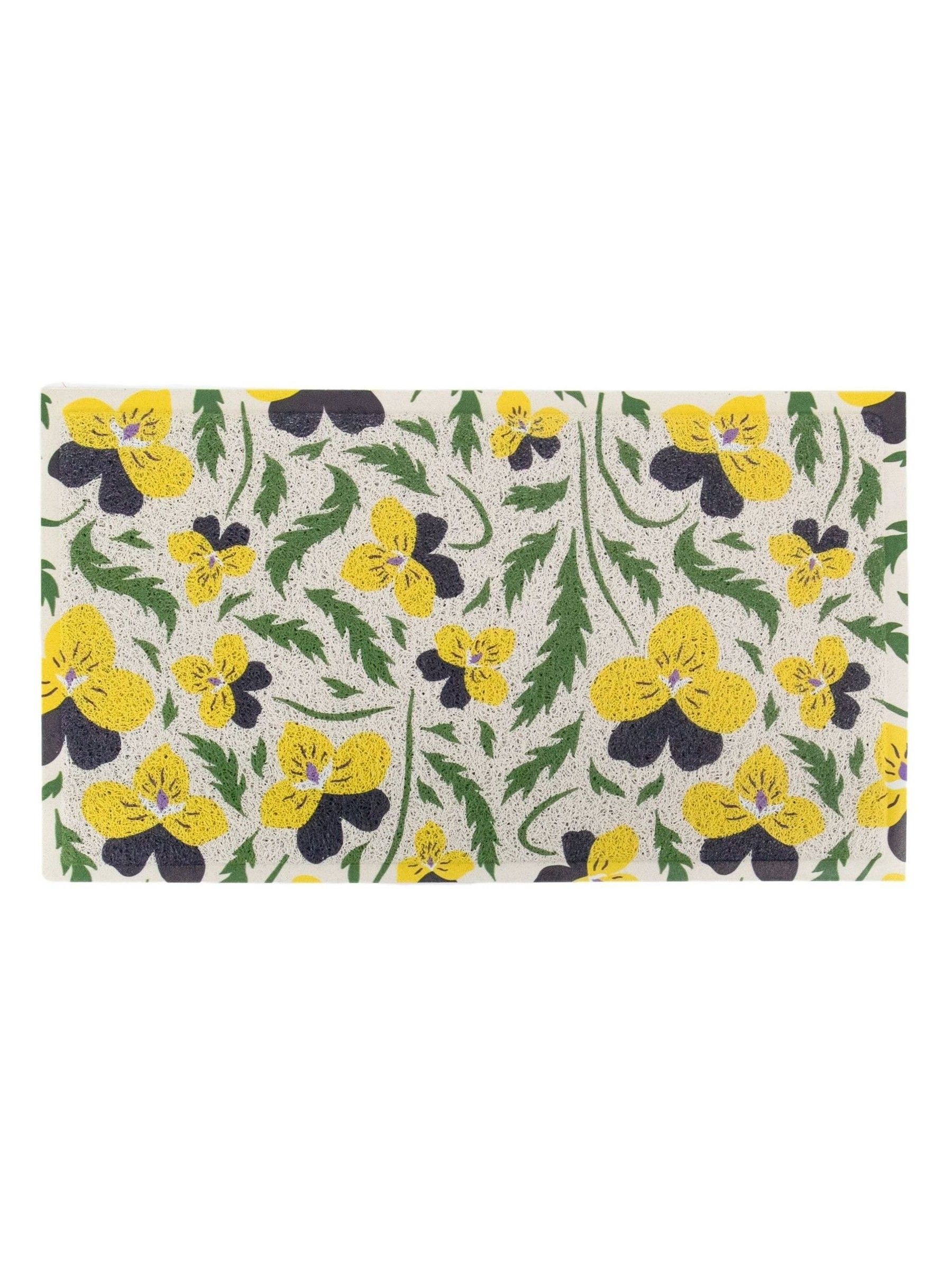 Artsy Mats Pansy Doormat