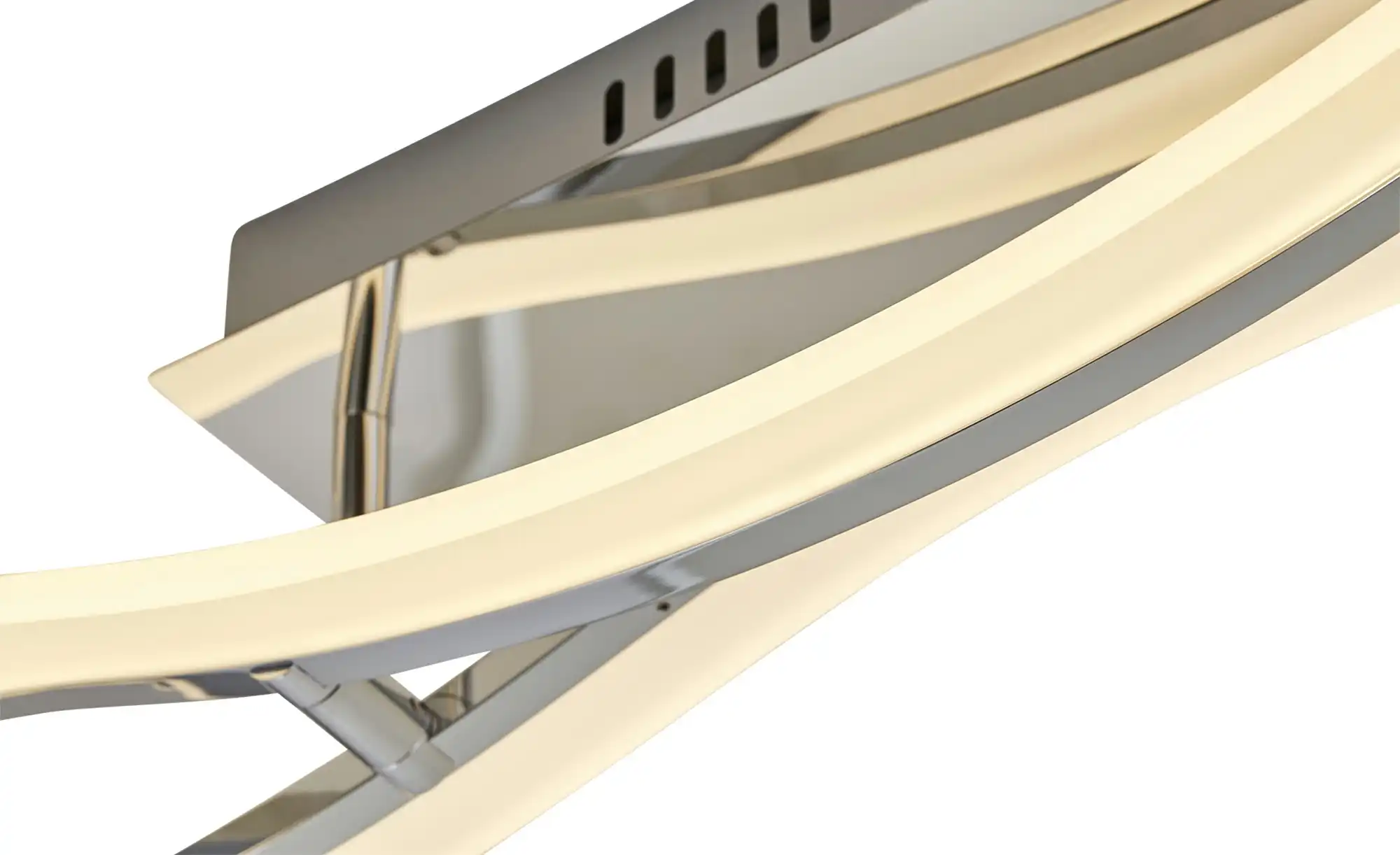 KHG LED-Deckenleuchte, chrom `Wavy`