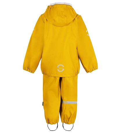 Mikk-Line Regnt?j m. Seler - PU - Recycled - Sunflower