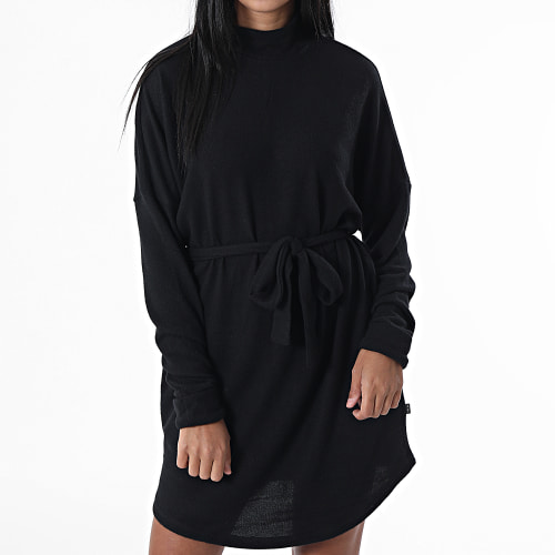 Robe Femme Manches Longues City Ava Noir