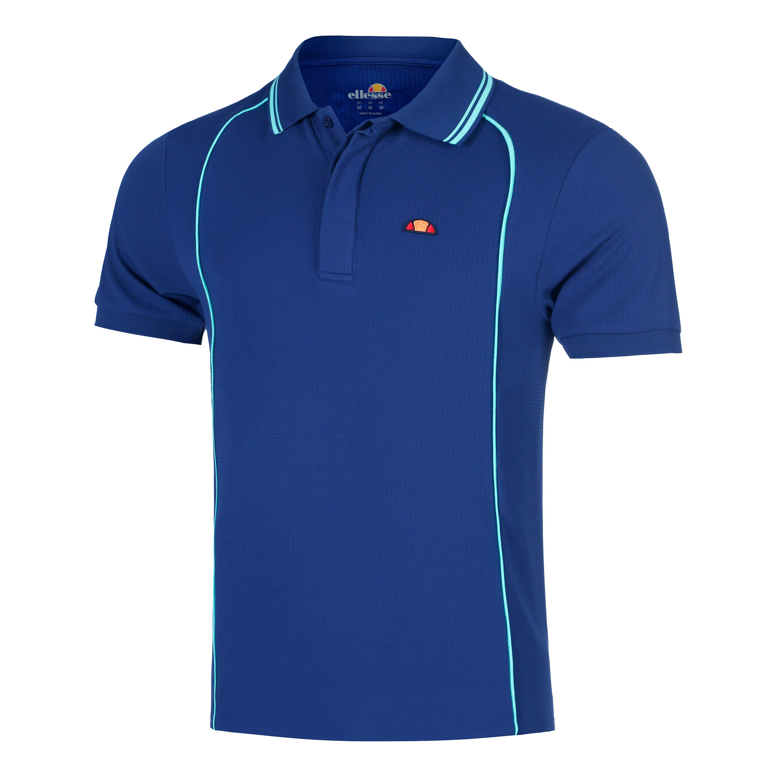Ellesse Hewitt Polo Hommes - Bleu Foncé