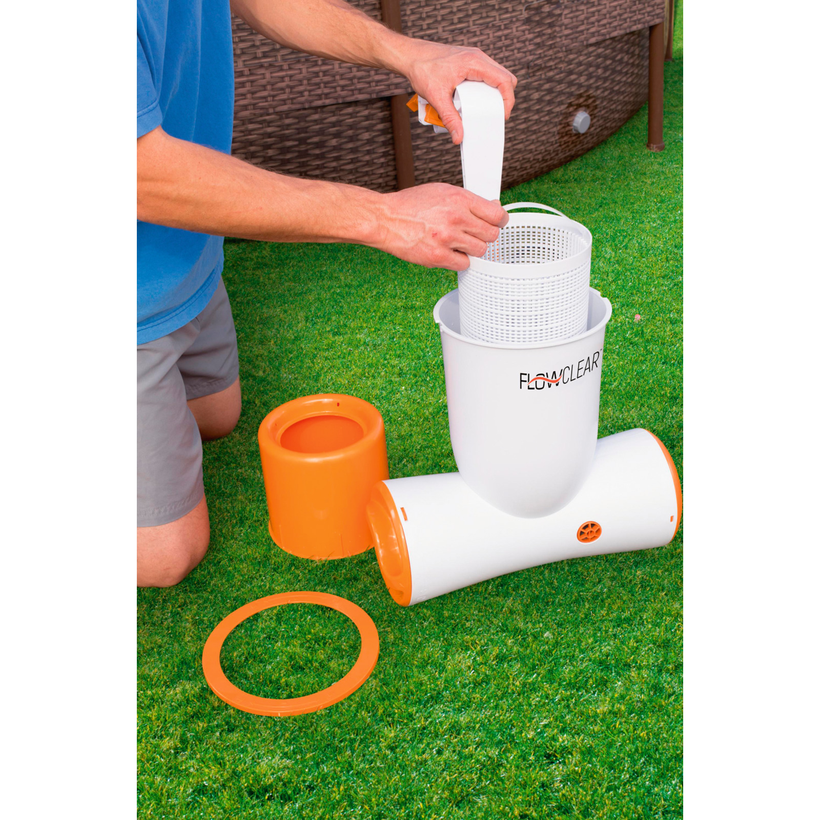 Bestway Flowclear F-Pumpe, 230V, z.Einh.