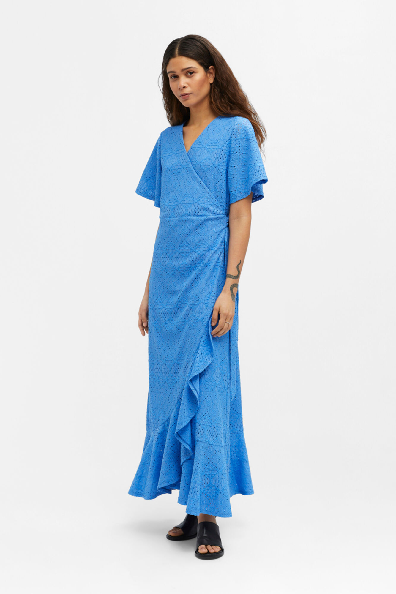 Vestido envelope - Azul