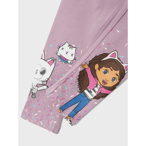 Name It Nerisa Gabby Leggings, Lavender Mist, 104 cm