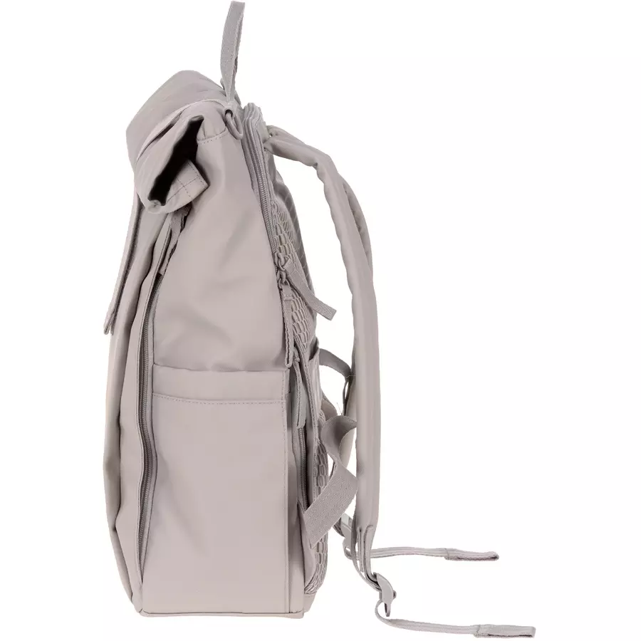 LÄSSIG Wickelrucksack Rolltop Up Backpack taupe