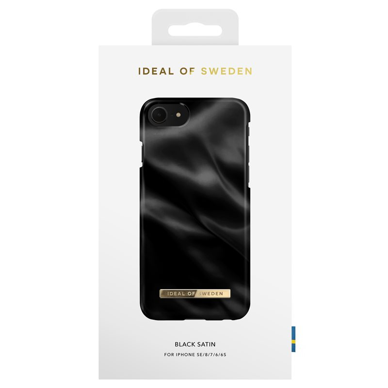iPhone SE (2022/2020) / 8 / 7 / 6S Hardcase Hülle (IDFCSS21-I7-312) - Black Satin