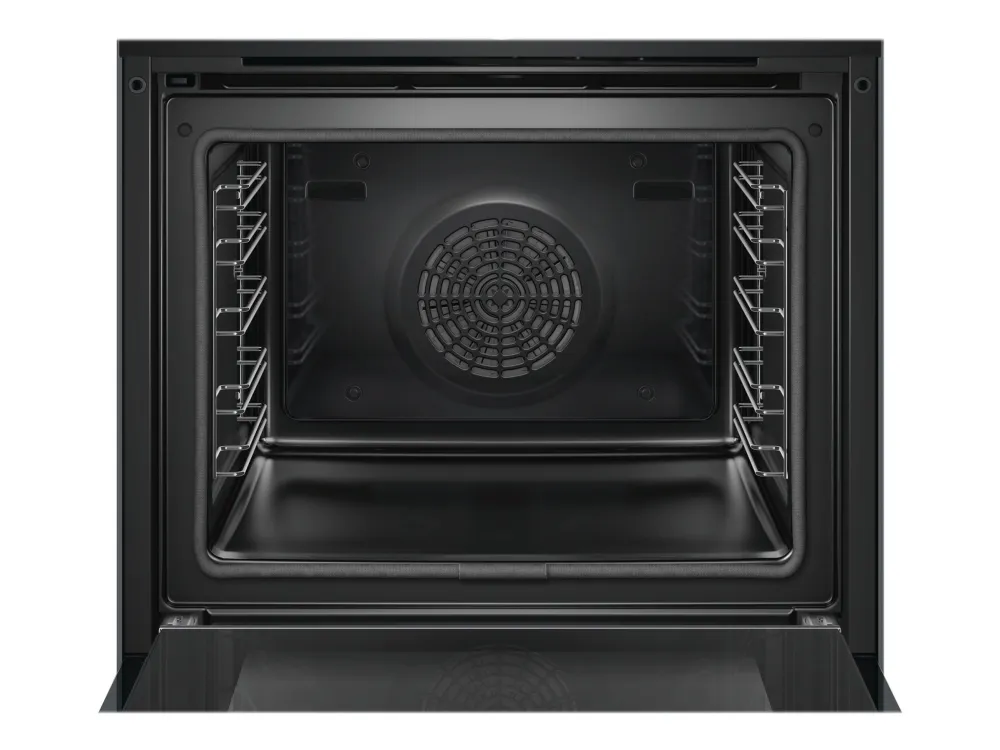 Bosch Serie | 8 HBG676ES1 - Ovn - til indbygning - Wi-Fi - niche - bredde: 56 cm - dybde: 55 cm - højde: 58.5 cm - med selv-rengøring - Klasse A  - sort