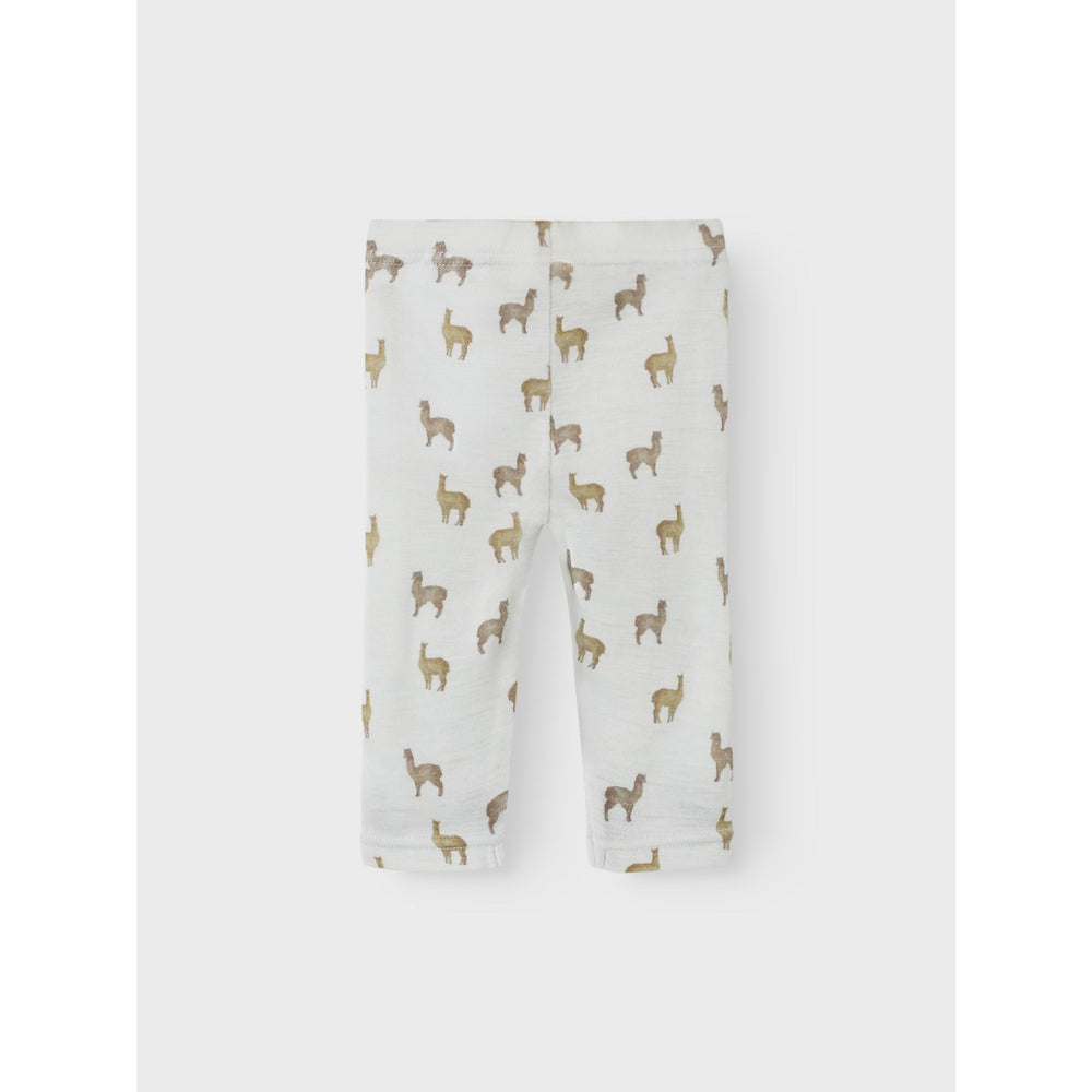 Køb Lil'Atelier Gray Dawn Lama Nbmnoel Nor Uld Slim Leggings Lil
