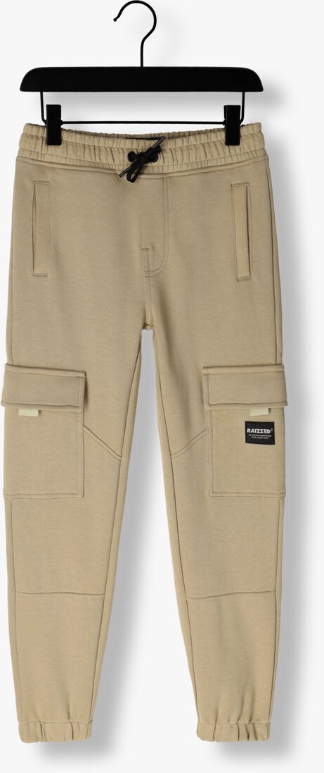 RAIZZED taupe raizzed cargobroeken montery